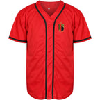Men's Belgium National Soccer Team Baseball Jersey