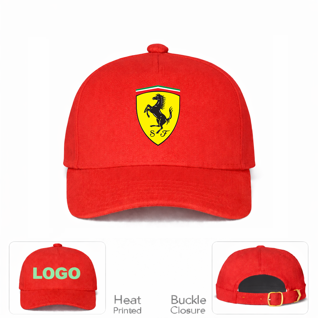 Ferrari Motorsport  Car Dad Baseball Cap Hat