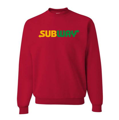 Men's Subway  Crewneck Sweatshirt