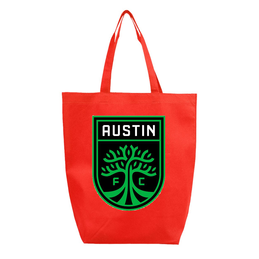 Austin FC - Q-Tees - Non-Woven Gusset Bottom Tote - Q1251