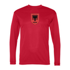 Men’s Albania National Soccer Team - Performance Long Sleeve T-Shirt - 5104