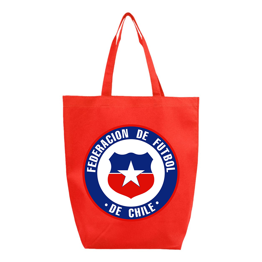 Chile National Soccer Team - Q-Tees - Non-Woven Gusset Bottom Tote - Q1251
