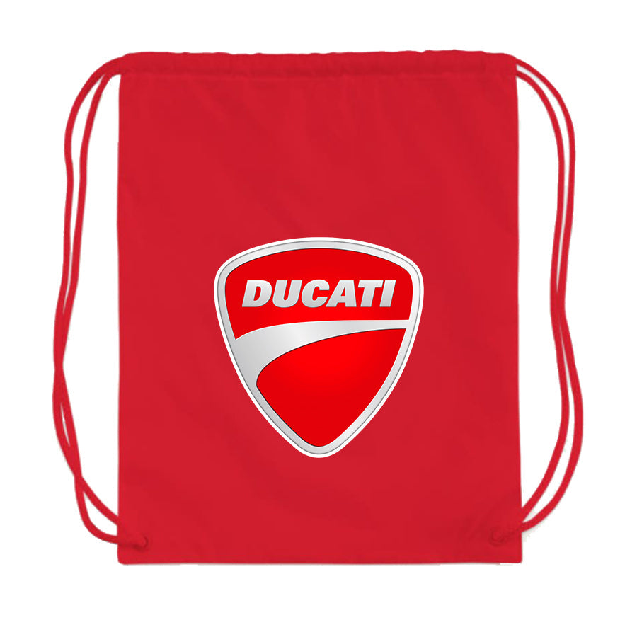 Ducati Motorcycle Drawstring Bag