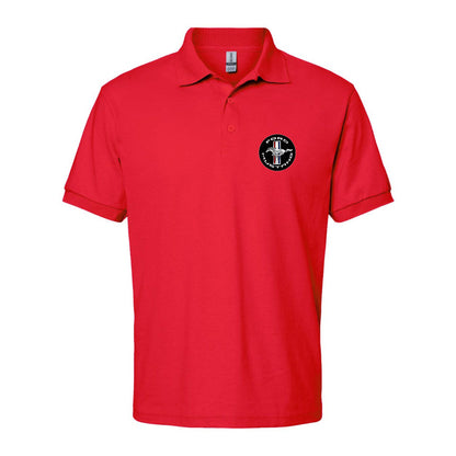 Men’s Ford Mustang Motorsport Car Dry Blend Polo