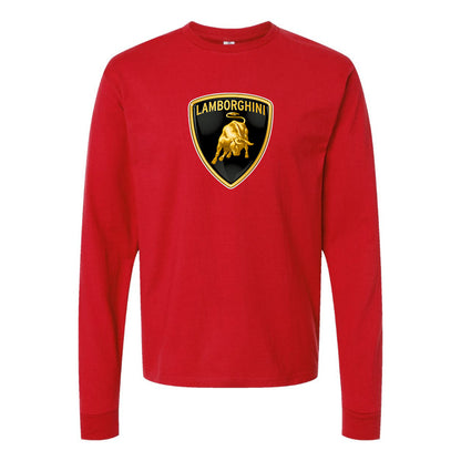 Youth Kids Lamborghini Car Long Sleeve T-Shirt