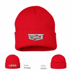 Cadillac Car Cuffed Beanie Hat