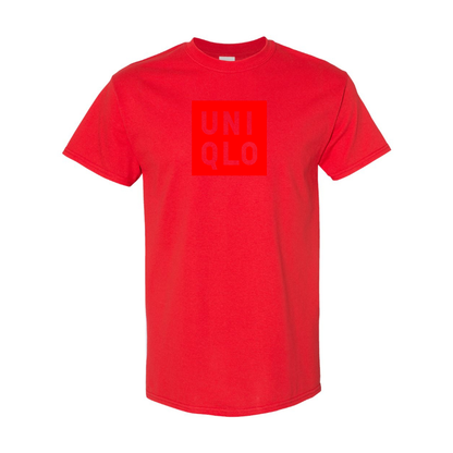 Men's Uniqlo  Logo   Cotton T-Shirt