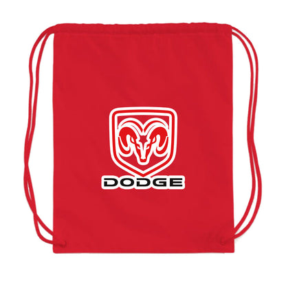 Dodge Car Drawstring Bag