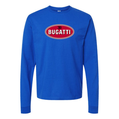 Youth Kids Bugatti Car Long Sleeve T-Shirt