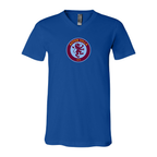 Men's Aston Villa - BELLA + CANVAS - Jersey V-Neck Tee - 3005