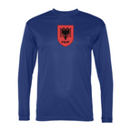 Men’s Albania National Soccer Team - Performance Long Sleeve T-Shirt - 5104