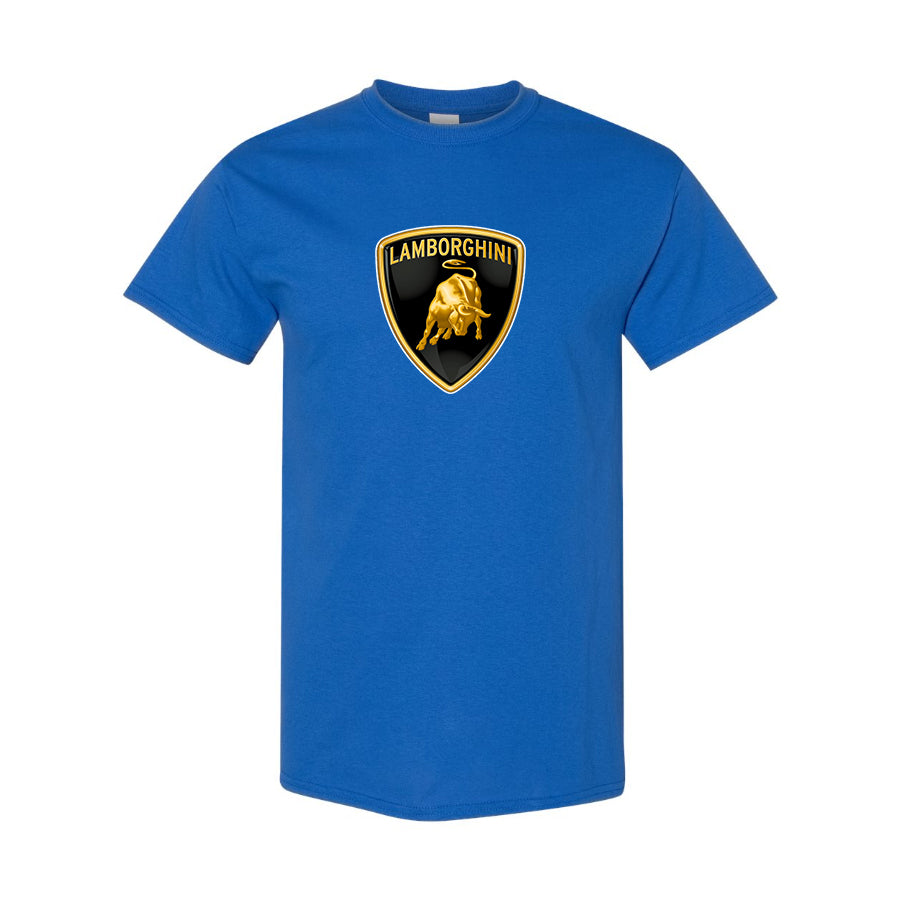 Men’s Lamborghini Car Cotton T-Shirt