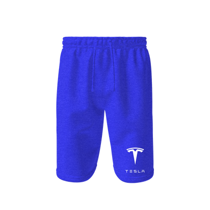 Men’s Tesla Motorsports Car Athletic Fleece Shorts