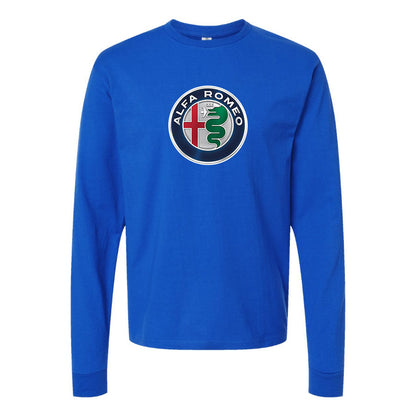 Men's Alfa Romeo Car Long Sleeve T-Shirt