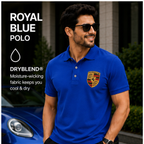 Men’s Porsche Car Dry Blend Polo