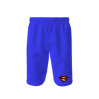 Men's Superman Superhero Athletic Fleece Shorts