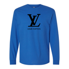 Men's Louis Vuitton Cotton Long Sleeve T-Shirt