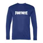 Men’s Fortnite Battle Royale Game-  Polyester Long Sleeve T-Shirt
