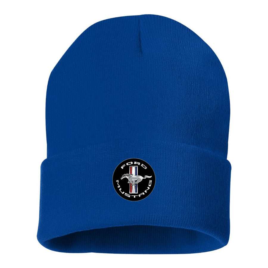 Ford Mustang Motorsport Car Beanie Hat