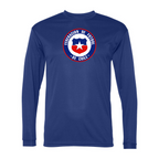 Men’s  Chile National Soccer Team - C2 Sport - Performance Long Sleeve T-Shirt - 5104