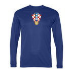 Men’s  Croatia National Soccer Team - C2 Sport - Performance Long Sleeve T-Shirt - 5104