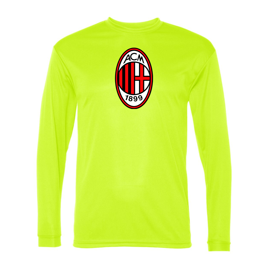 Men’s AC Milan Soccer- C2 Sport - Performance Long Sleeve T-Shirt - 5104