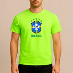 Men's Brasil National Soccer Team Cotton T-Shirt