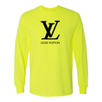 Men's Louis Vuitton Cotton Long Sleeve T-Shirt