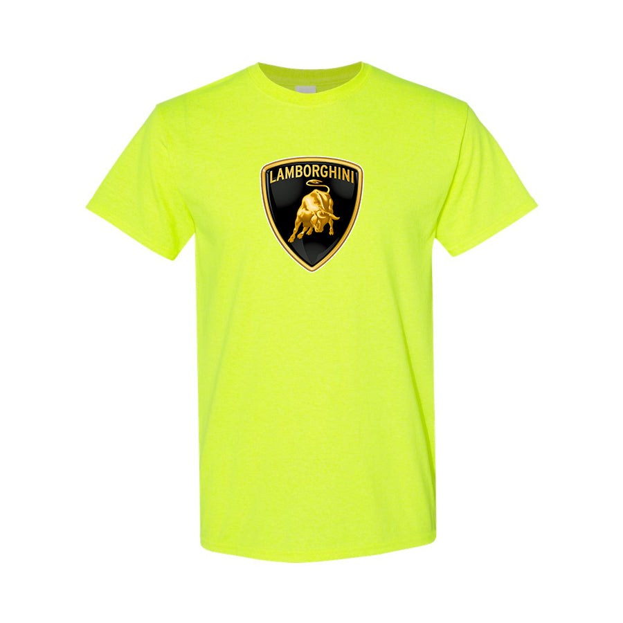 Men’s Lamborghini Car Cotton T-Shirt