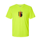 Youth Kids Belgium National Soccer Team Performance T-Shirt