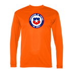 Men’s  Chile National Soccer Team - C2 Sport - Performance Long Sleeve T-Shirt - 5104