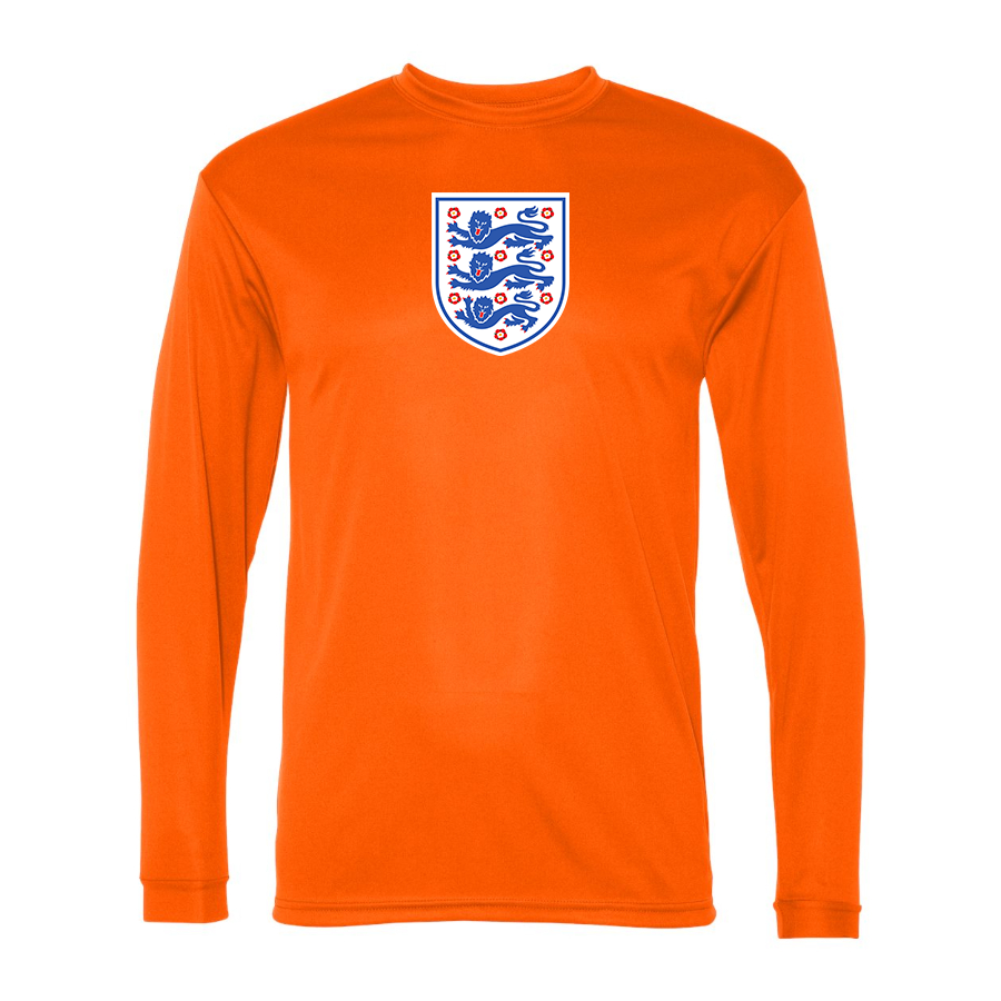 Men’s  England National Football Team  - C2 Sport - Performance Long Sleeve T-Shirt - 5104