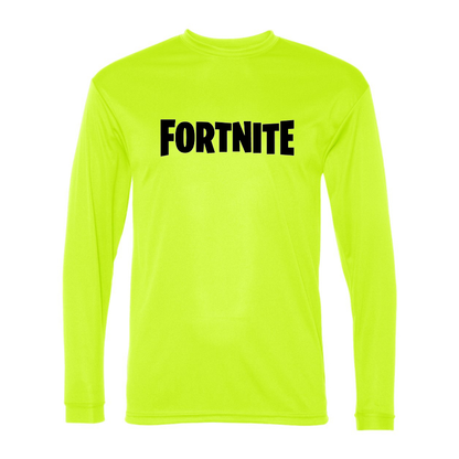 Men’s Fortnite Battle Royale Game- C2 Sport - Polyester Long Sleeve T-Shirt - 5104