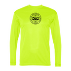 Men’s  Denmark Soccer (Black) (White) - C2 Sport - Performance Long Sleeve T-Shirt - 5104