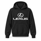 Youth Kids Lexus Car Pullover Hoodie | Color: Black | Refreshed youth hoodie, original Drive artwork