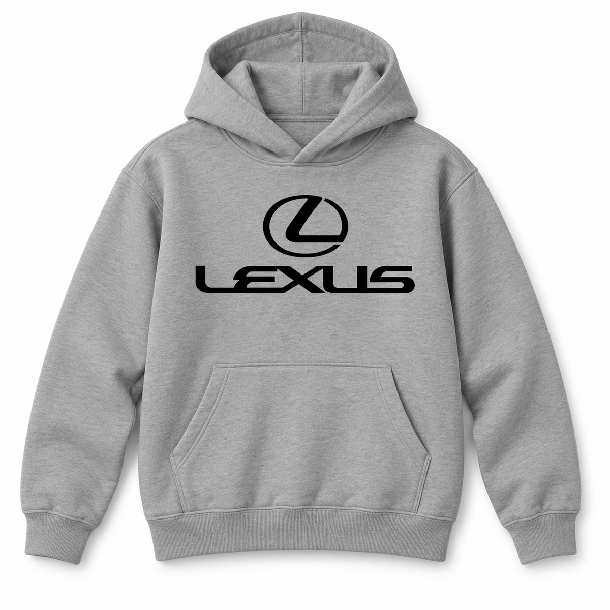 Youth Kids Lexus Car Pullover Hoodie | Color: Grey | Refreshed youth hoodie, original Drive artwork