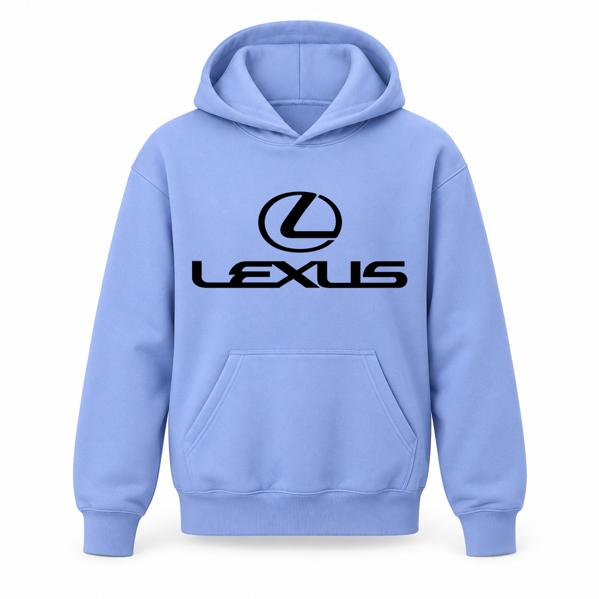 Youth Kids Lexus Car Pullover Hoodie | Color: Light Blue | Refreshed youth hoodie, original Drive artwork
