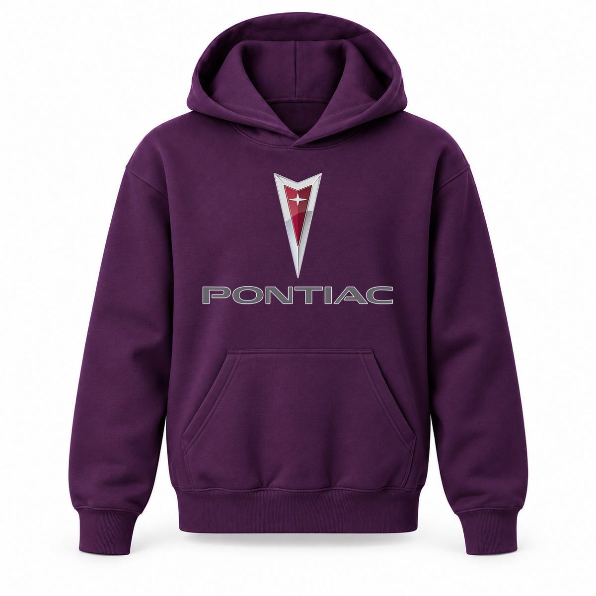 Youth Kids Pontiac Car Pullover Hoodie | Color: Purple | Refreshed youth hoodie, original Drive artwork