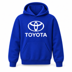 Youth Kids Toyota Car Pullover Hoodie | Color: Blue | Refreshed youth hoodie, original Drive artwork