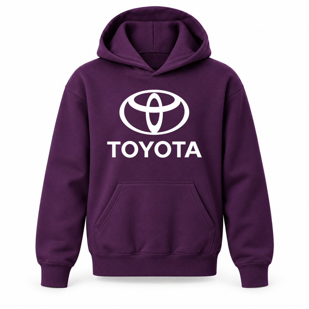 Youth Kids Toyota Car Pullover Hoodie | Color: Purple | Refreshed youth hoodie, original Drive artwork