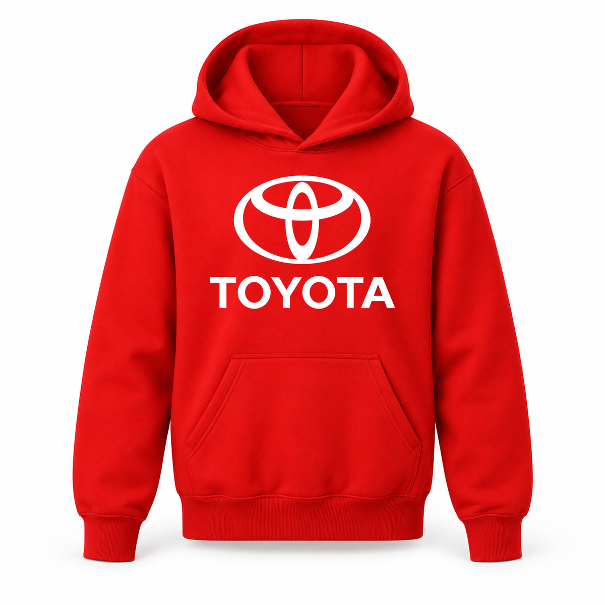 Youth Kids Toyota Car Pullover Hoodie | Color: Red | Refreshed youth hoodie, original Drive artwork