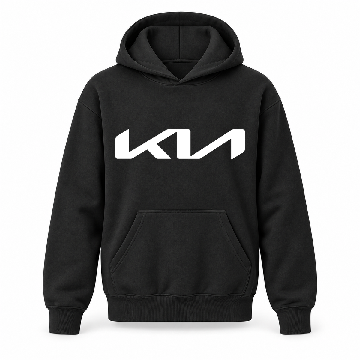 Youth Kids Kia Car Pullover Hoodie | Color: Black | Refreshed youth hoodie, original Drive artwork