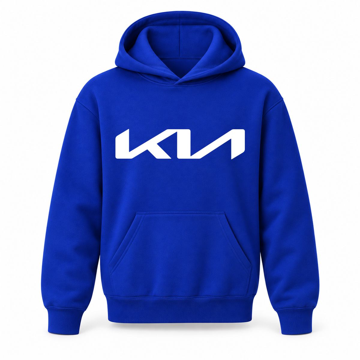Youth Kids Kia Car Pullover Hoodie | Color: Blue | Refreshed youth hoodie, original Drive artwork