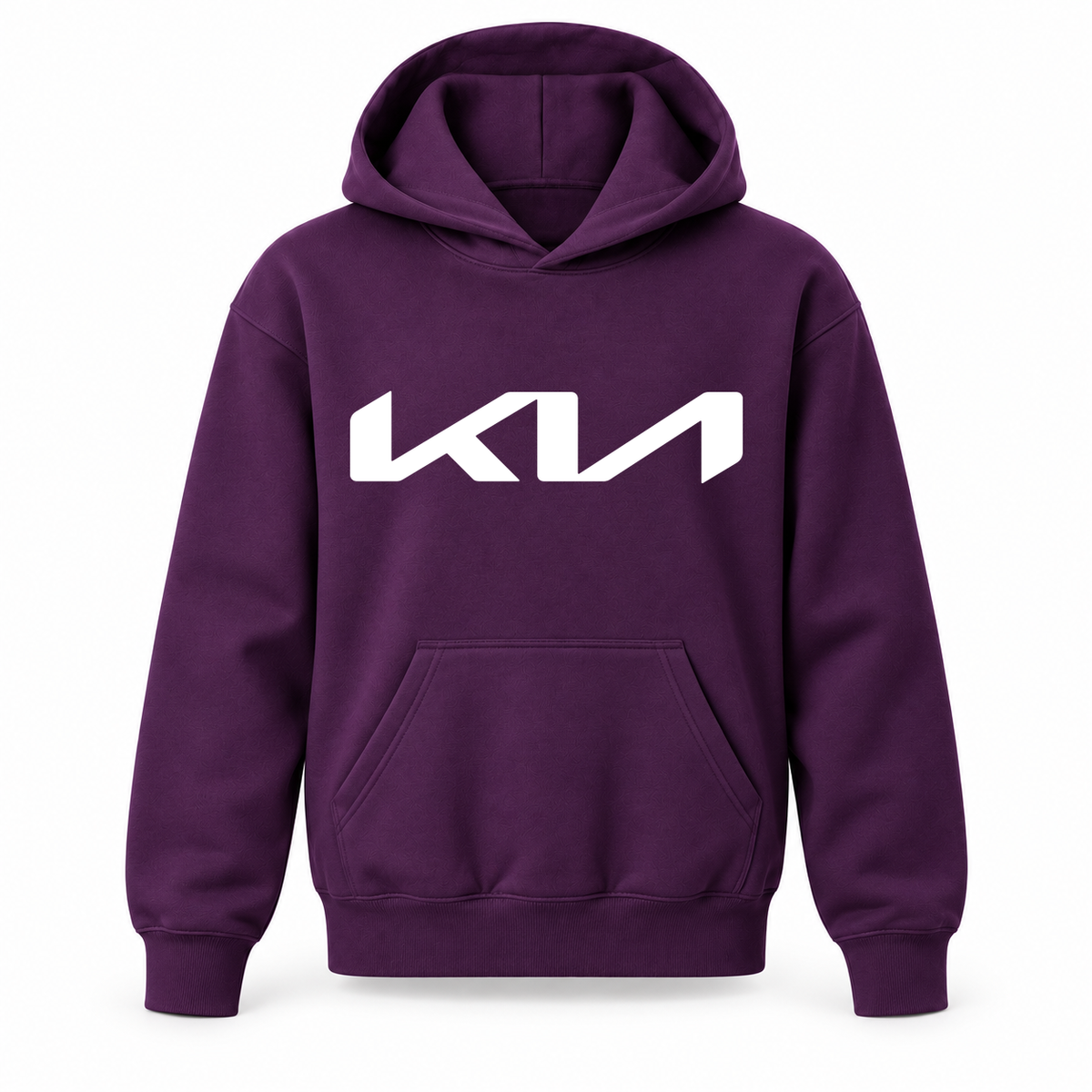 Youth Kids Kia Car Pullover Hoodie | Color: Purple | Refreshed youth hoodie, original Drive artwork
