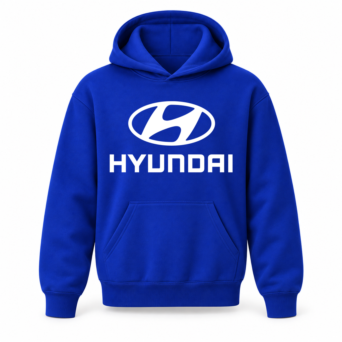 Youth Kids Hyundai Car Pullover Hoodie | Color: Blue | Refreshed youth hoodie, original Drive artwork