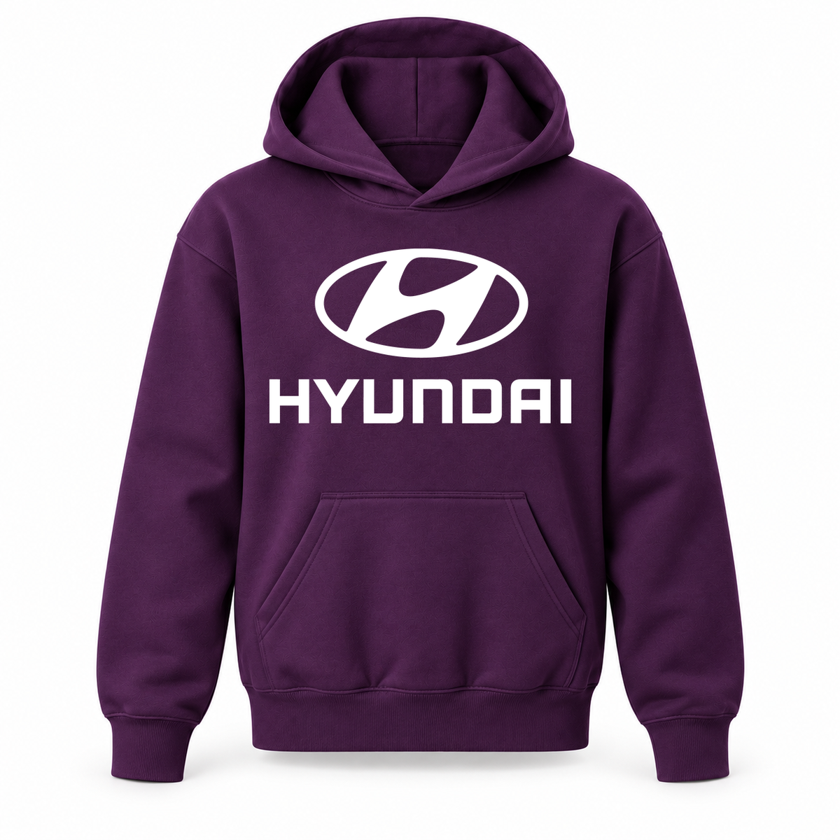 Youth Kids Hyundai Car Pullover Hoodie | Color: Purple | Refreshed youth hoodie, original Drive artwork