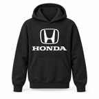 Youth Kids Honda Car Pullover Hoodie | Color: Black | Refreshed youth hoodie, original Drive artwork