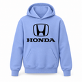 Youth Kids Honda Car Pullover Hoodie | Color: Light Blue | Refreshed youth hoodie, original Drive artwork
