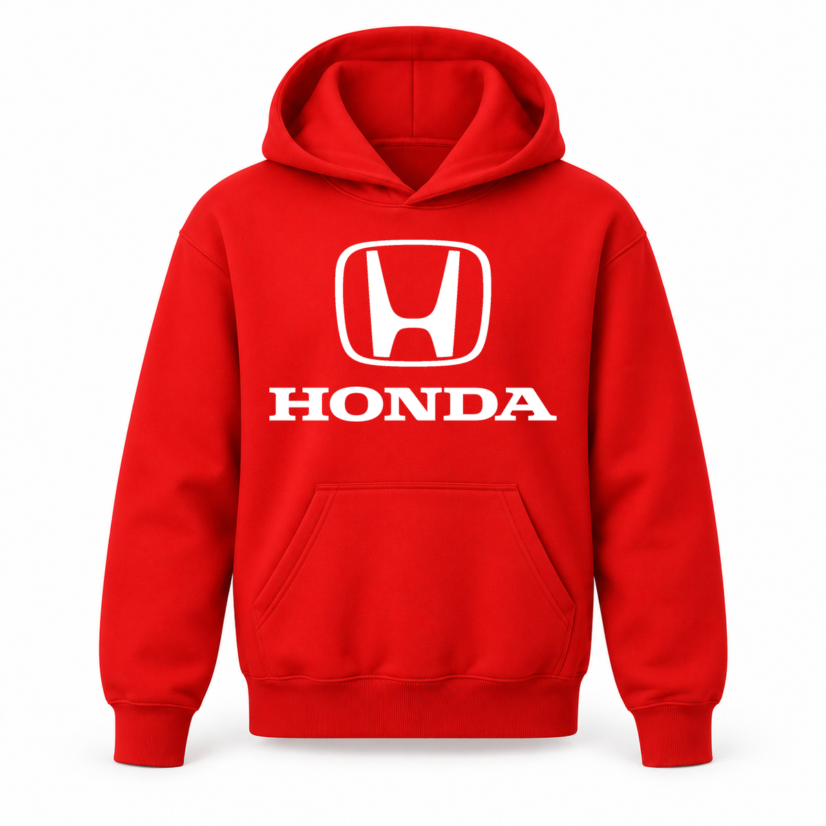 Youth Kids Honda Car Pullover Hoodie | Color: Red | Refreshed youth hoodie, original Drive artwork