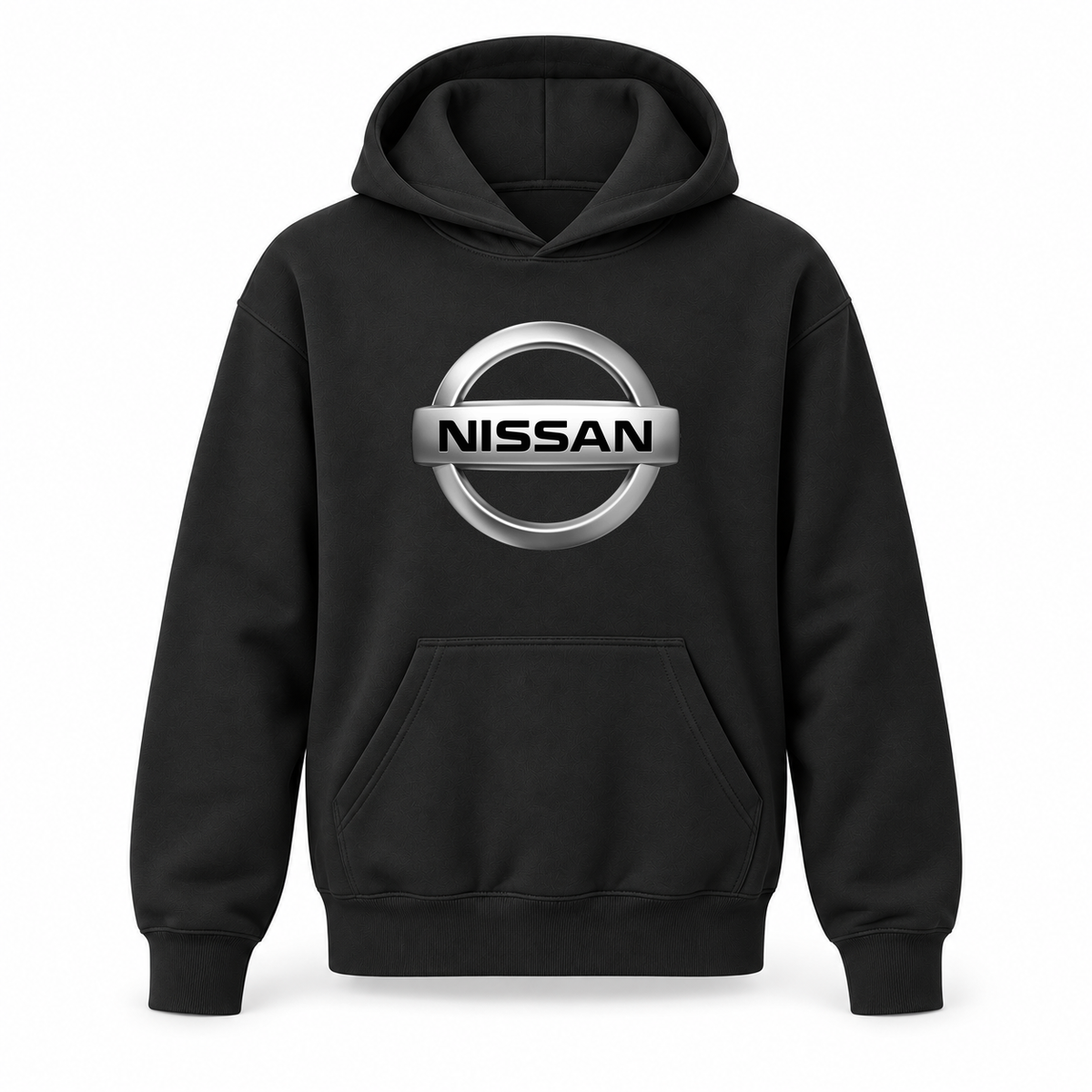 Youth Kids Nissan Car Pullover Hoodie | Color: Black | Refreshed youth hoodie, original Drive artwork